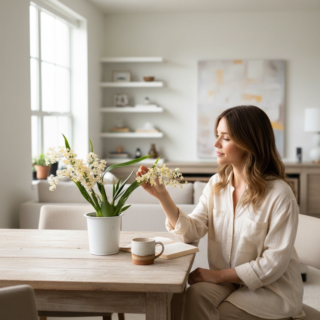 Oncidium Twinkle Pearl (fleurs intensément parfumées)
