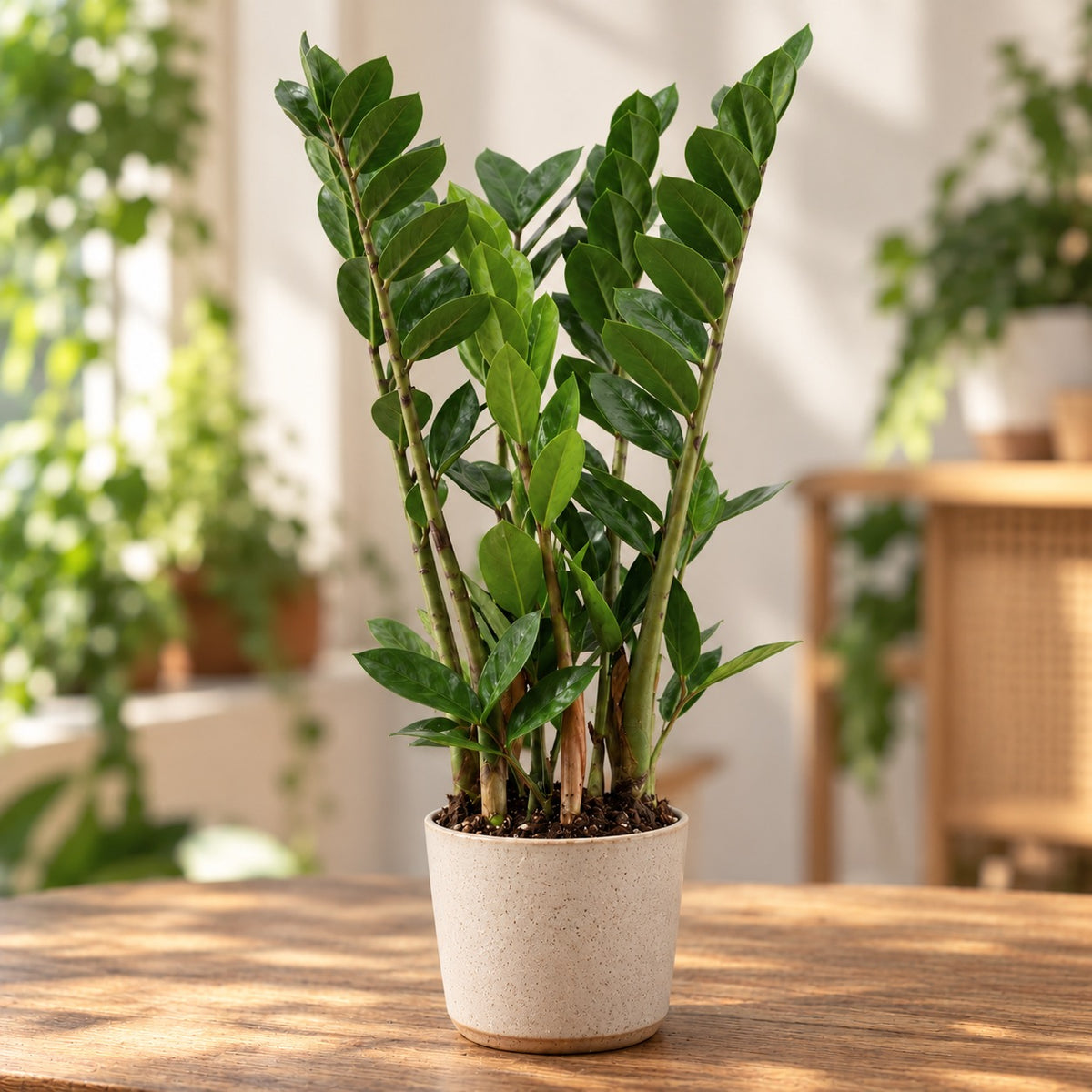 Zamioculcas eternal plant (Golden money plant)