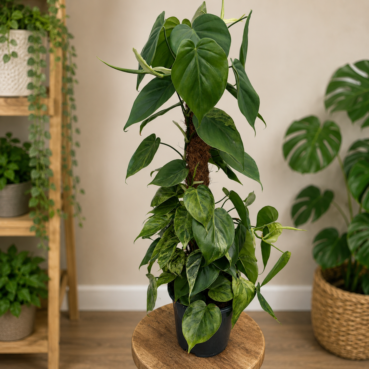 Philodendron hederaceum „Variegata“ – exempláře XL