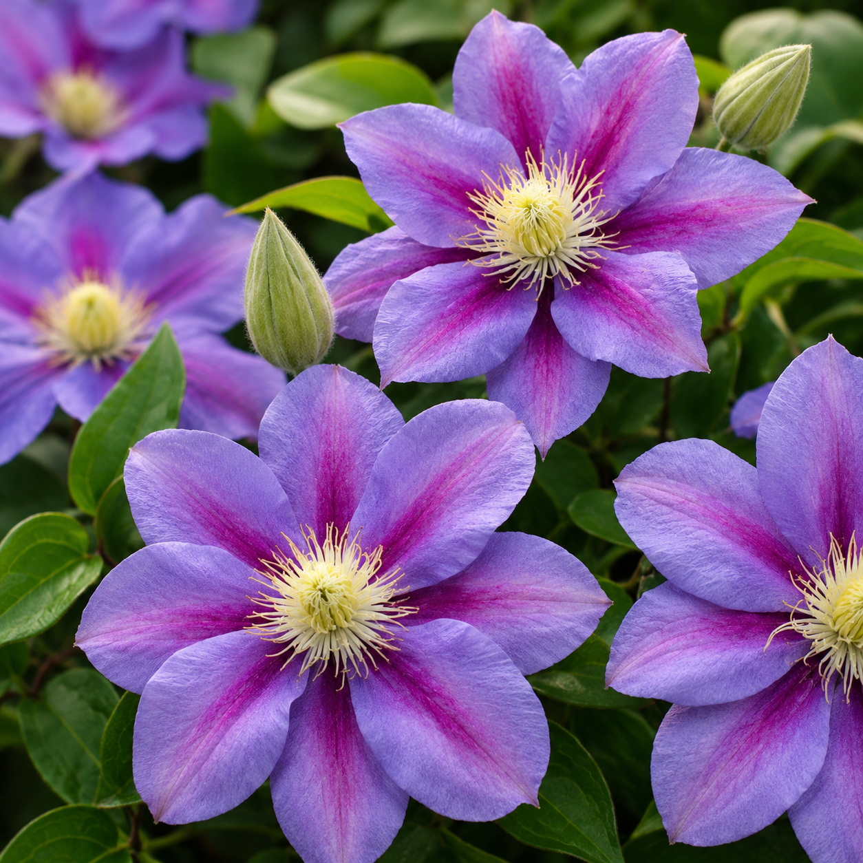 Clematis Barbara Jackman
