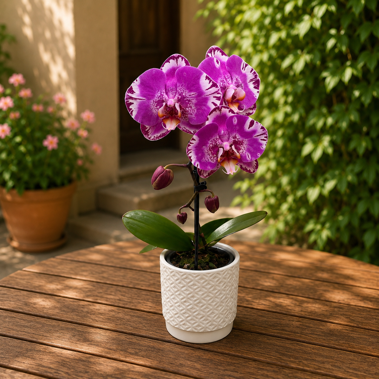 Phalaenopsis Victoria - XXL цвете (14 см)