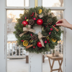 Handmade Christmas Wreath - a Special Gift