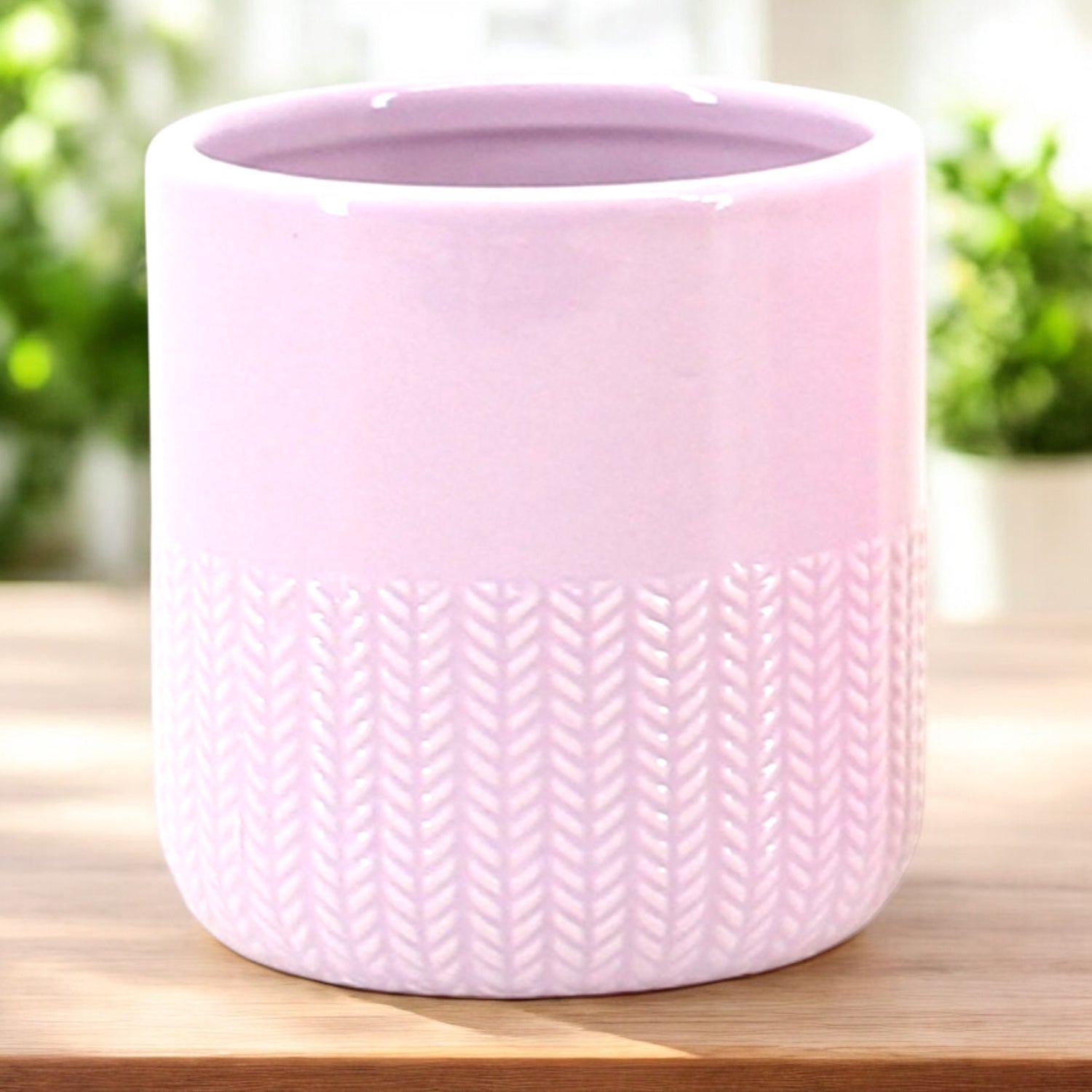 Vas decorativ ceramic Morgan Lilac Pastel D12