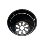 Musta muoviruukku D10 cm