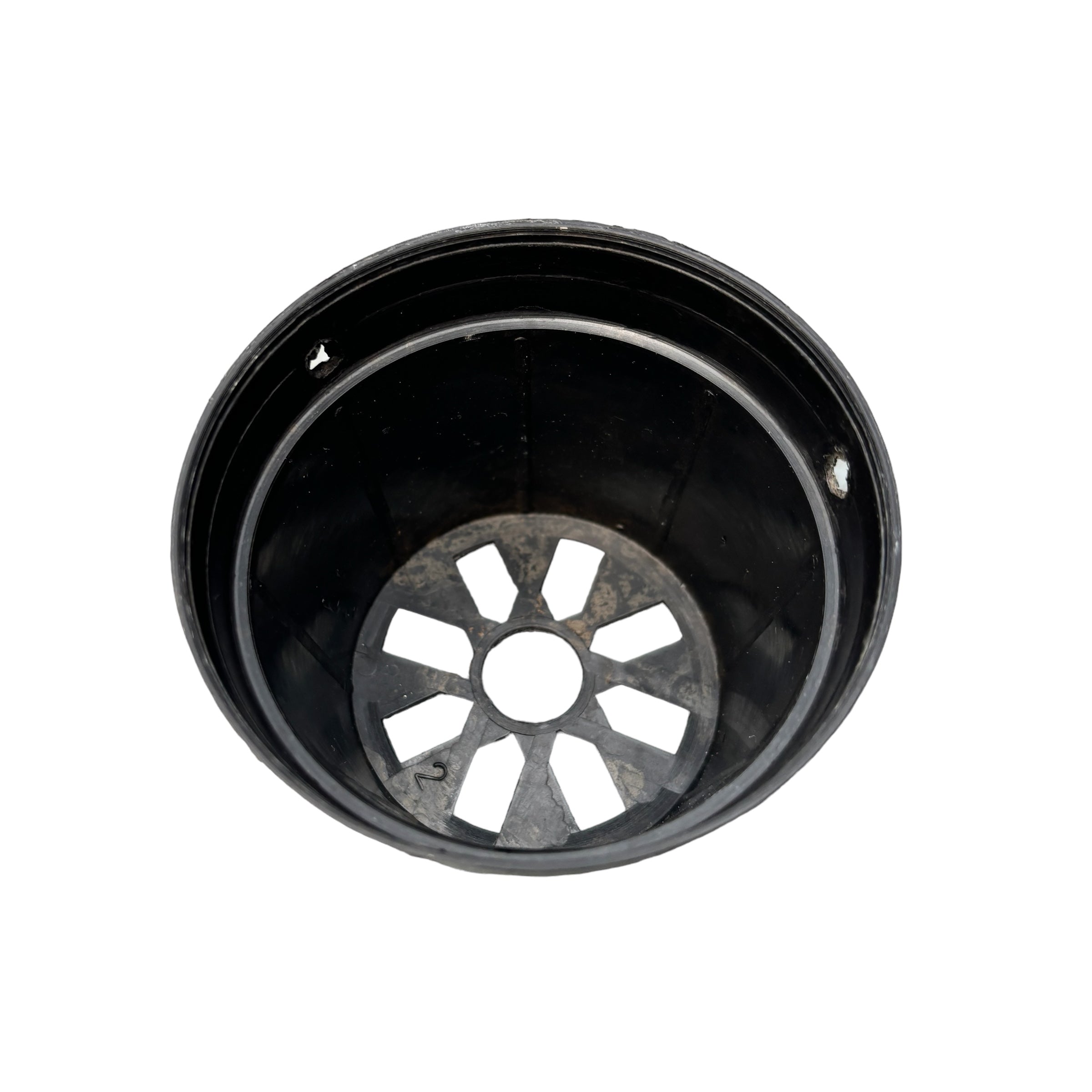 Ghiveci plastic negru D10 cm