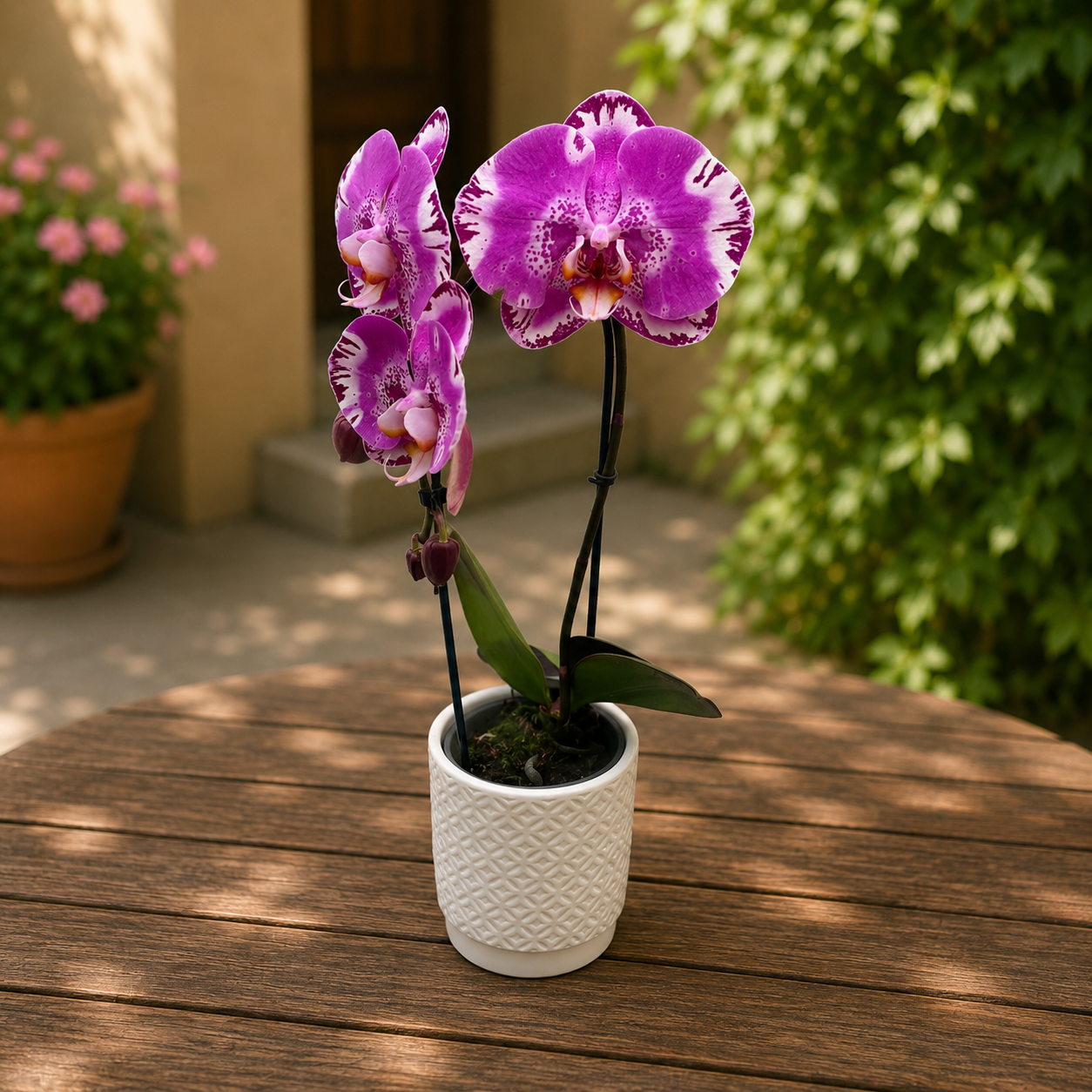 Phalaenopsis Victoria - XXL цвете (14 см)
