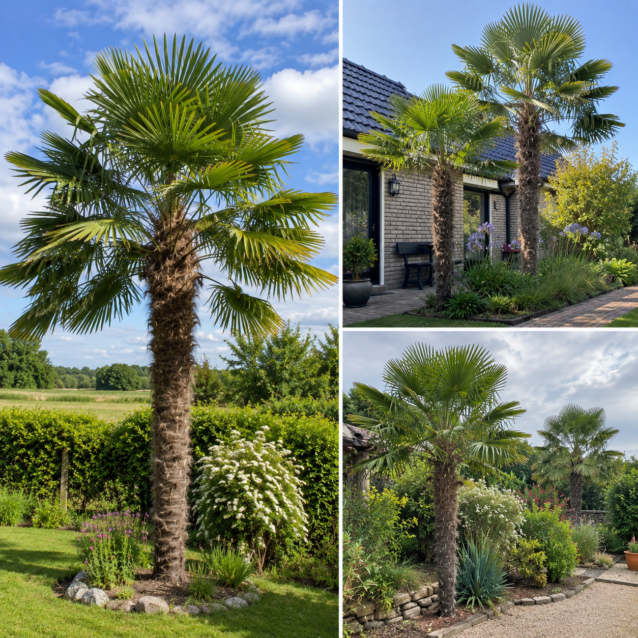 Eagle Palms 'Trachycarpus fortunei' – Hardy palm tree for the garden