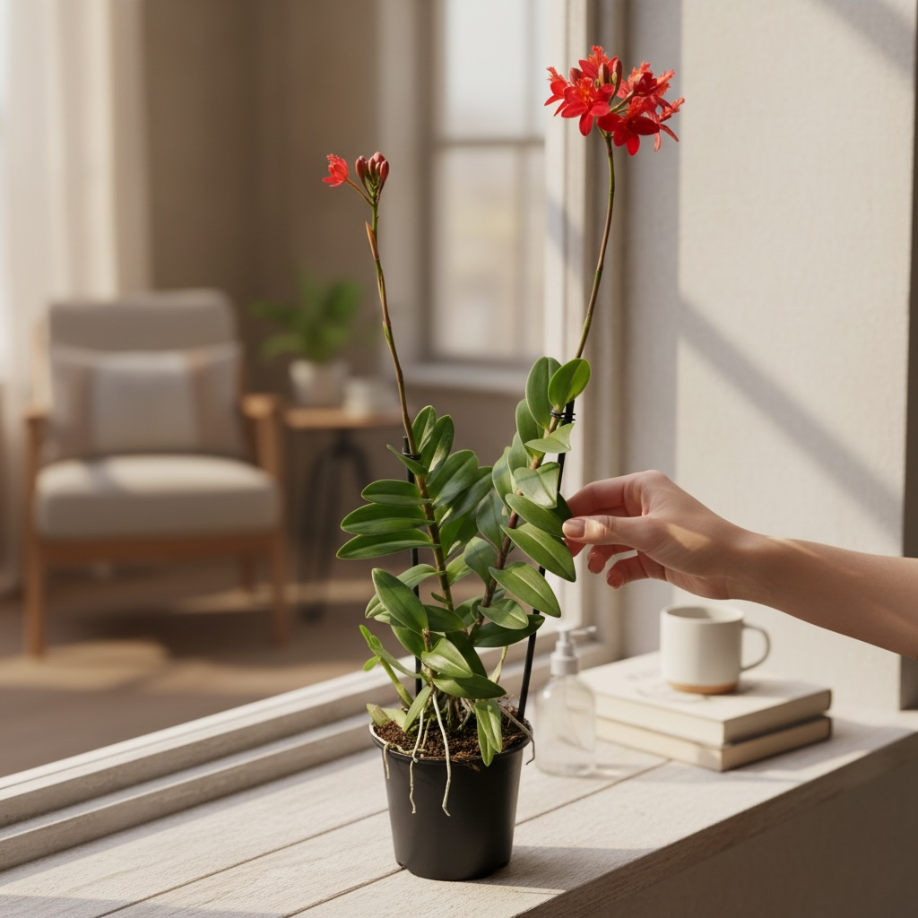 Epidendrum radicans 'Nordic Fire’  XL