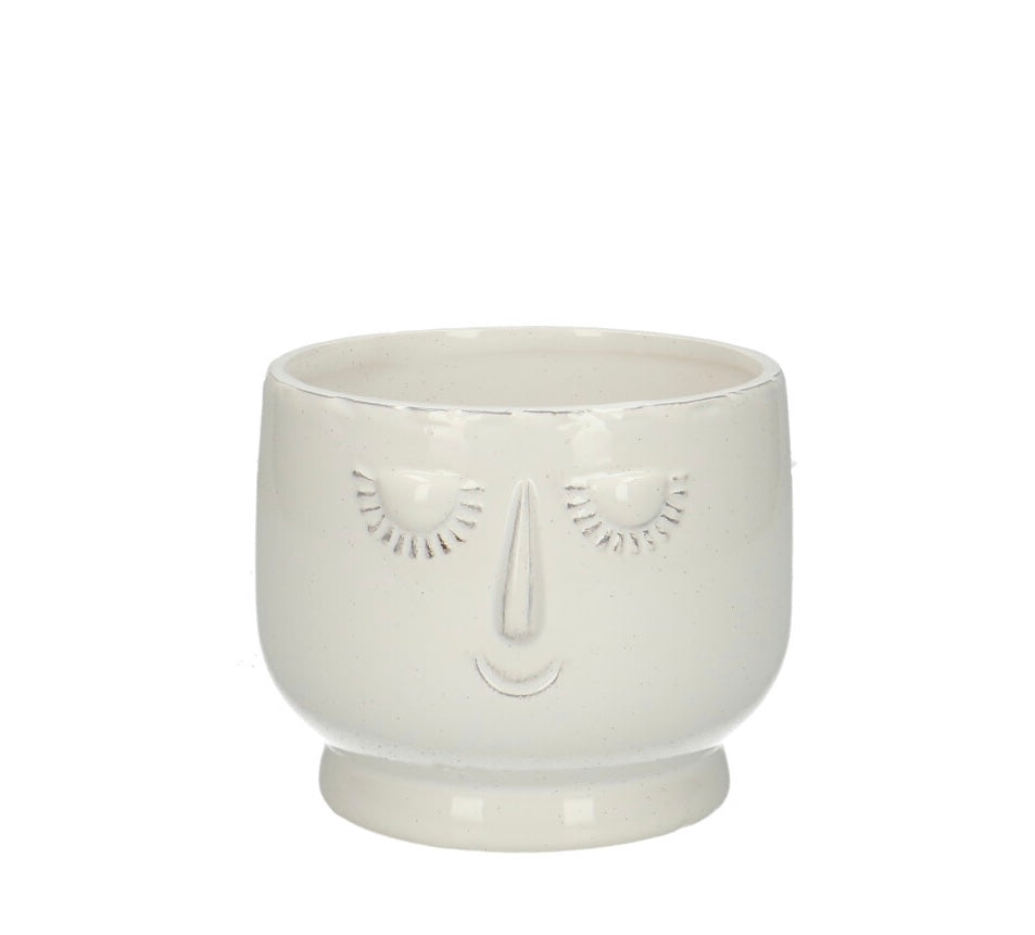 Vas decorativ Face D10cm