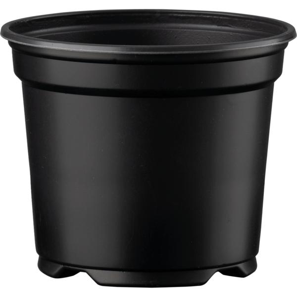 Ghiveci mat, plastic D21cm