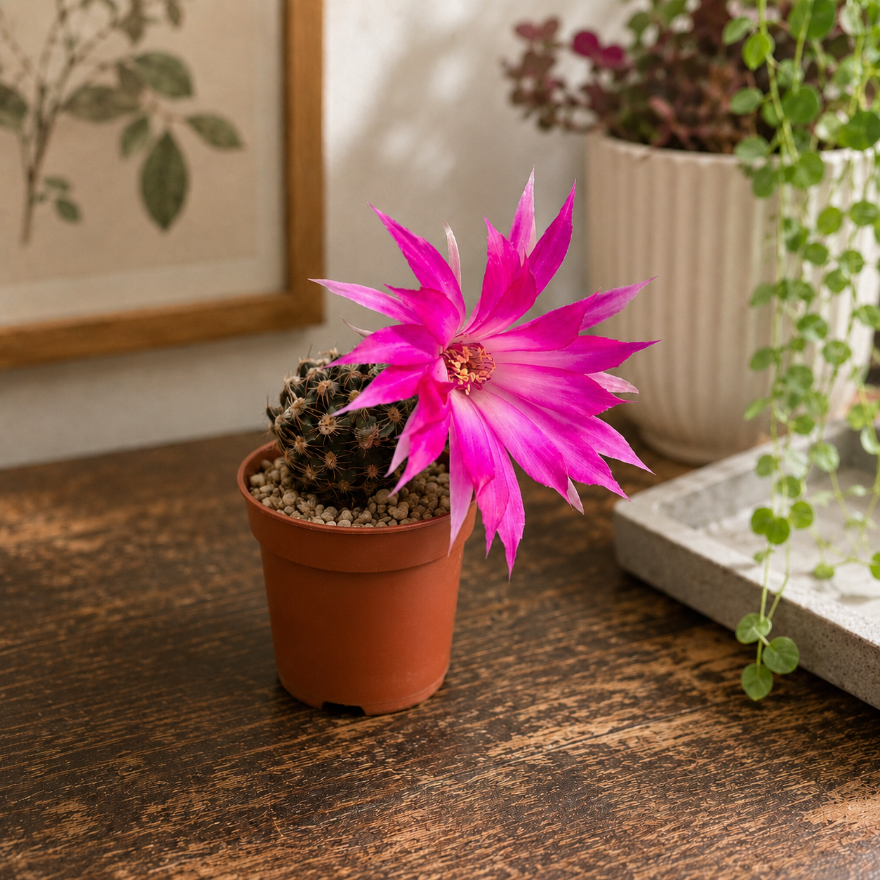 Lobivia Winteriana – cactus with spectacular flowers