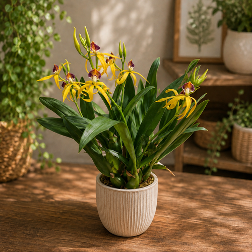 Prosthechea (Encyclia) cochleata var. cochleata - duftend