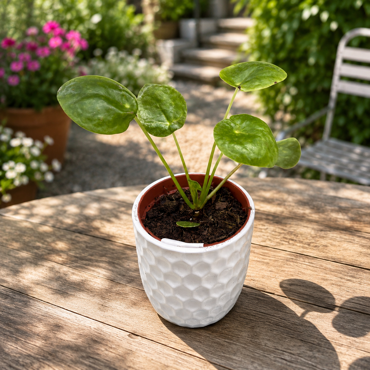 Pilea peperomioides – the money plant, decorative and easy to care for