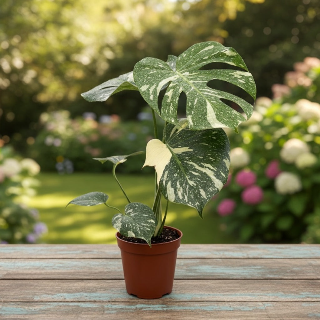 Monstera variegata 'Thai Constellation' XL
