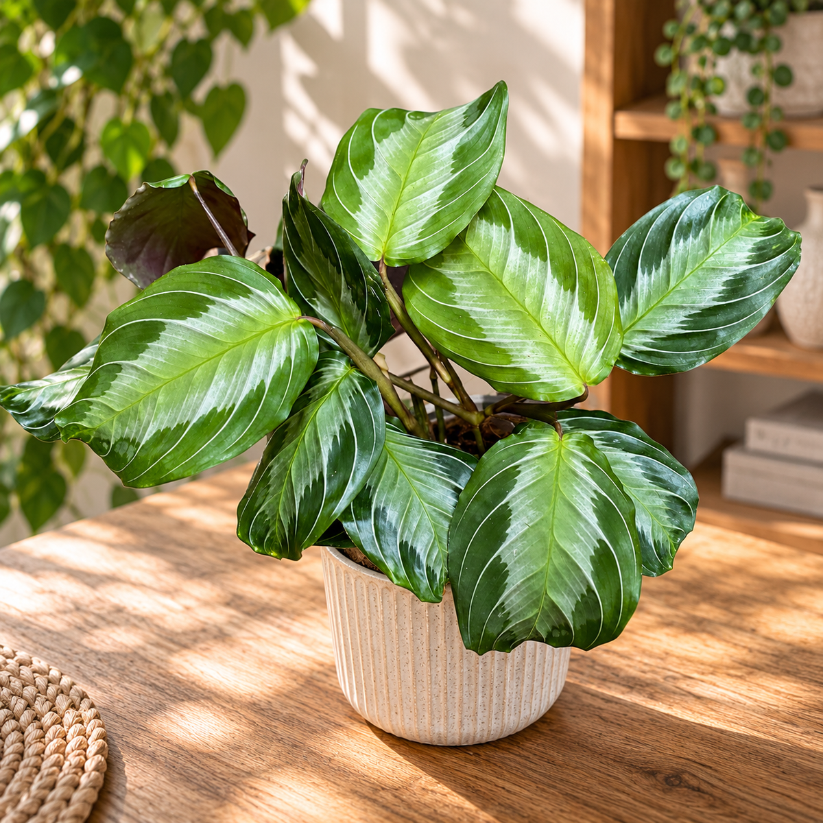 Maranta Leuconeura ‘Gray’ (Silverband)