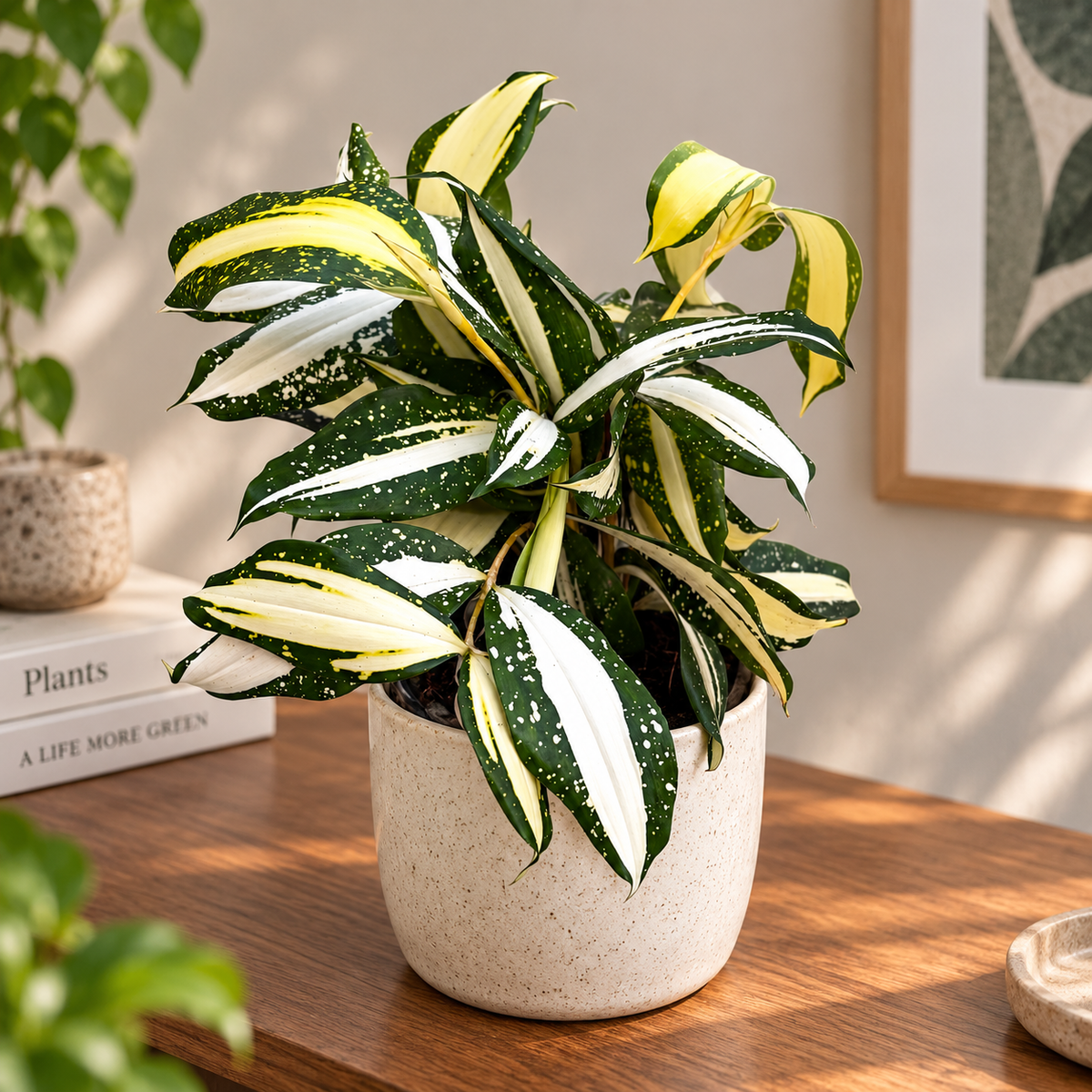 Dracaena surculosa 'Milky Way'
