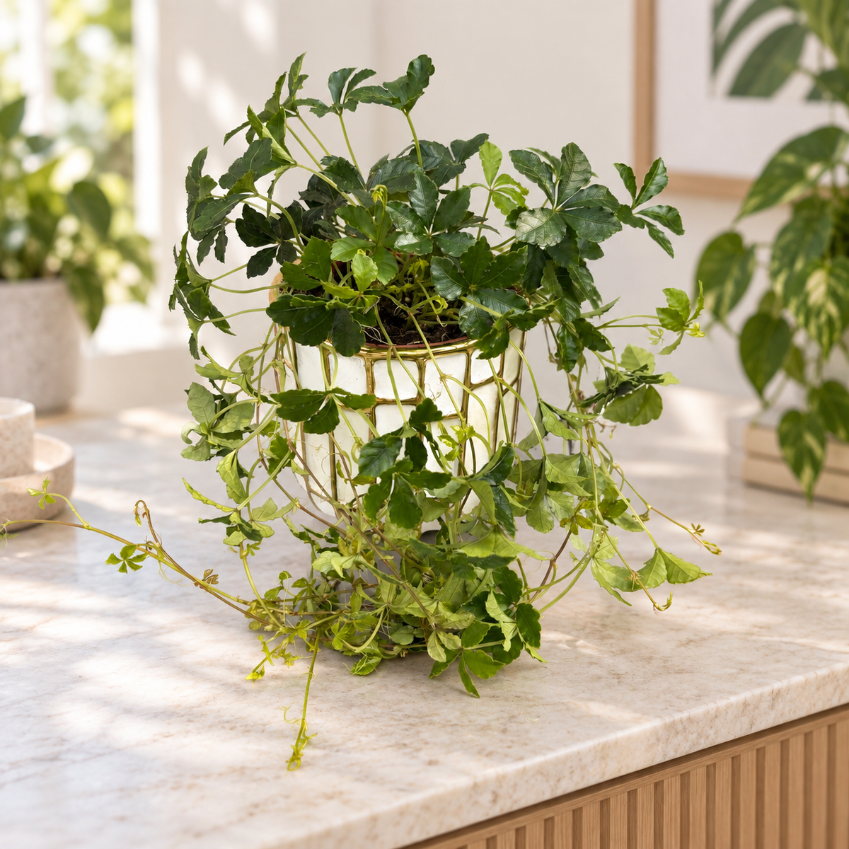 Parthenocissus striata - Καλλωπιστικό αμπέλι / Κισσός της Ουρουγουάης