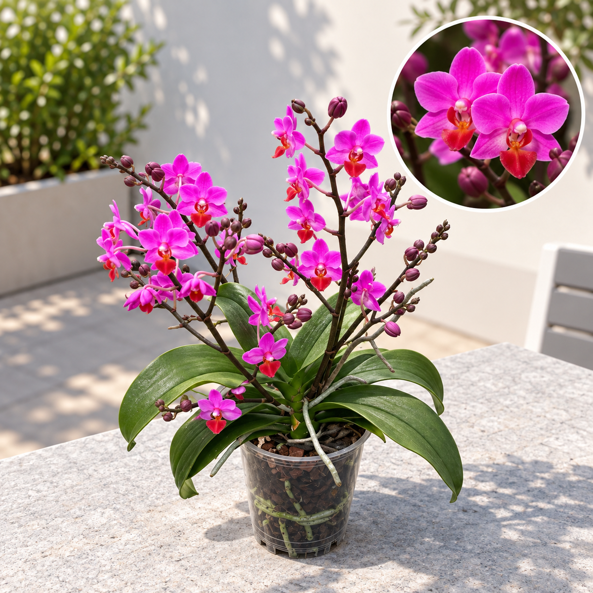 Phalaenopsis Liu's Triprince 'Pink' duftend