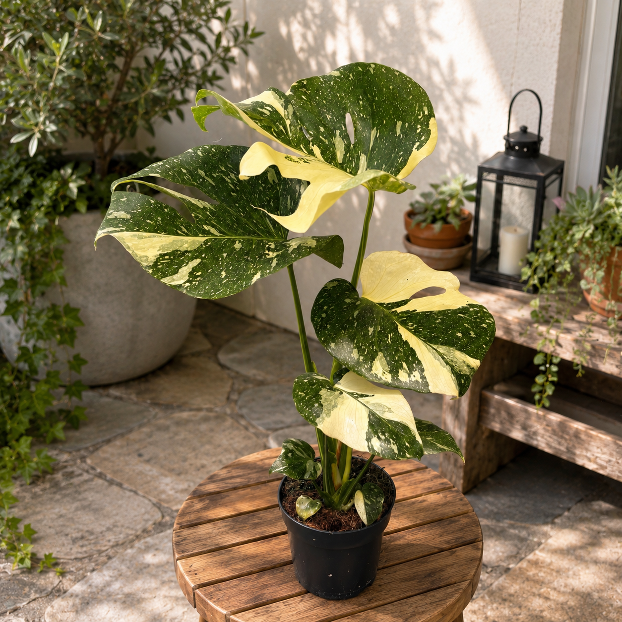 Monstera variegata 'Thai Constellation' XL -  monstera variegata de colectie