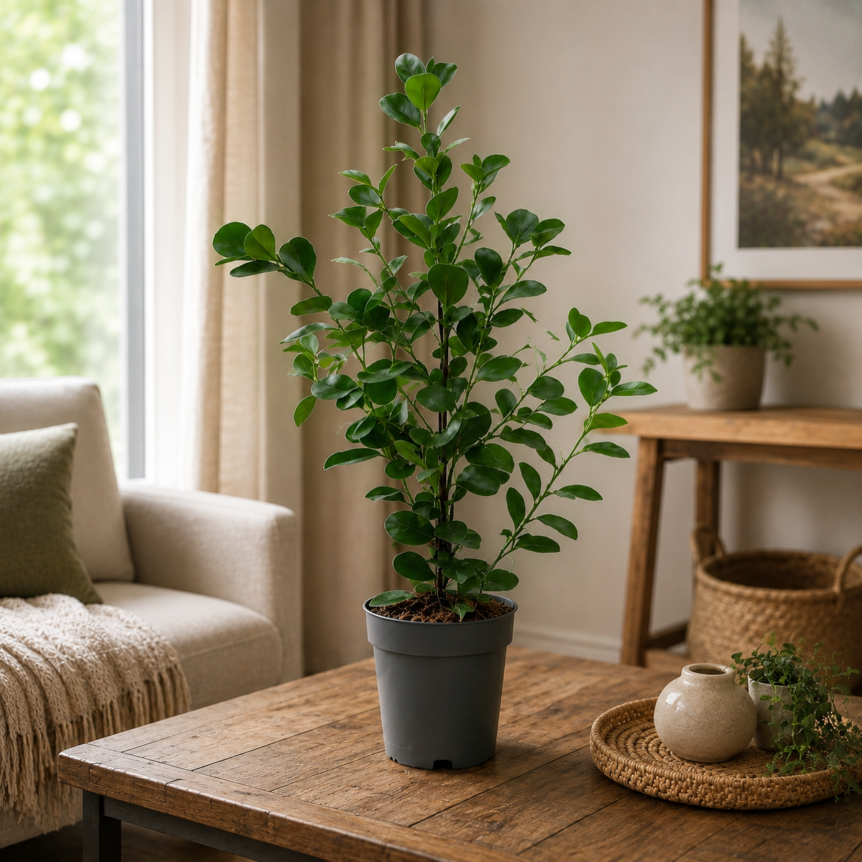 Ficus microcarpa ‘Moclame’ D17 - 2 plante/ghiveci