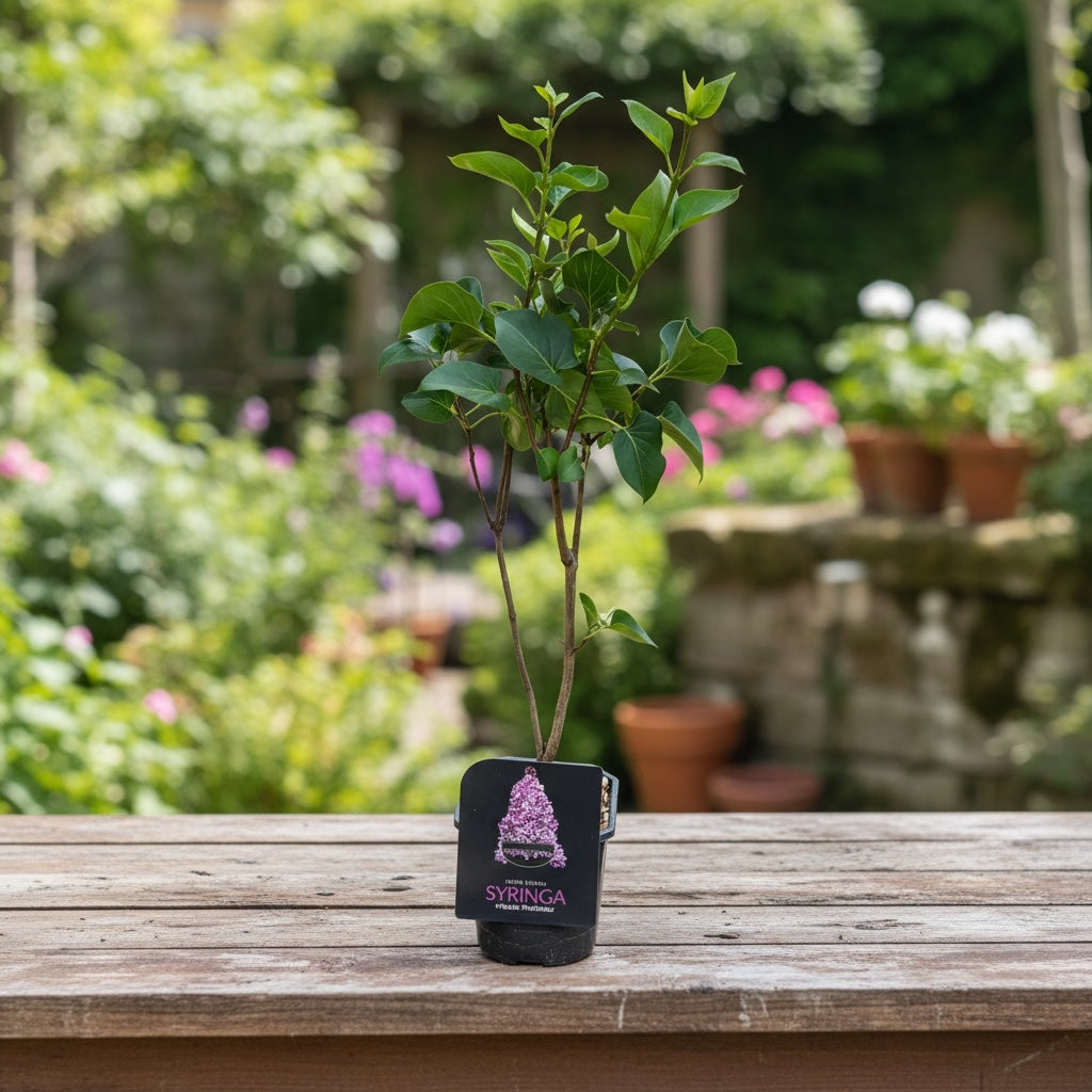 Syringa vulgaris ‘Sensation’ - liliac bicolor, intens parfumat