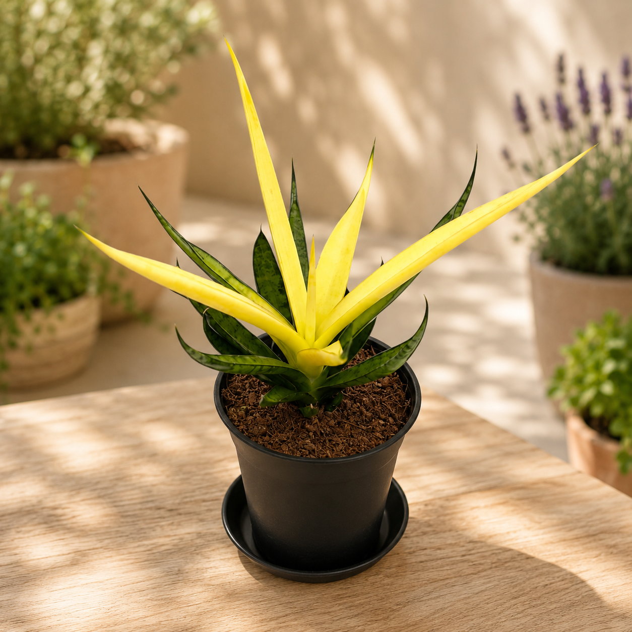 Sansevieria Comet Chrysanta Lemon