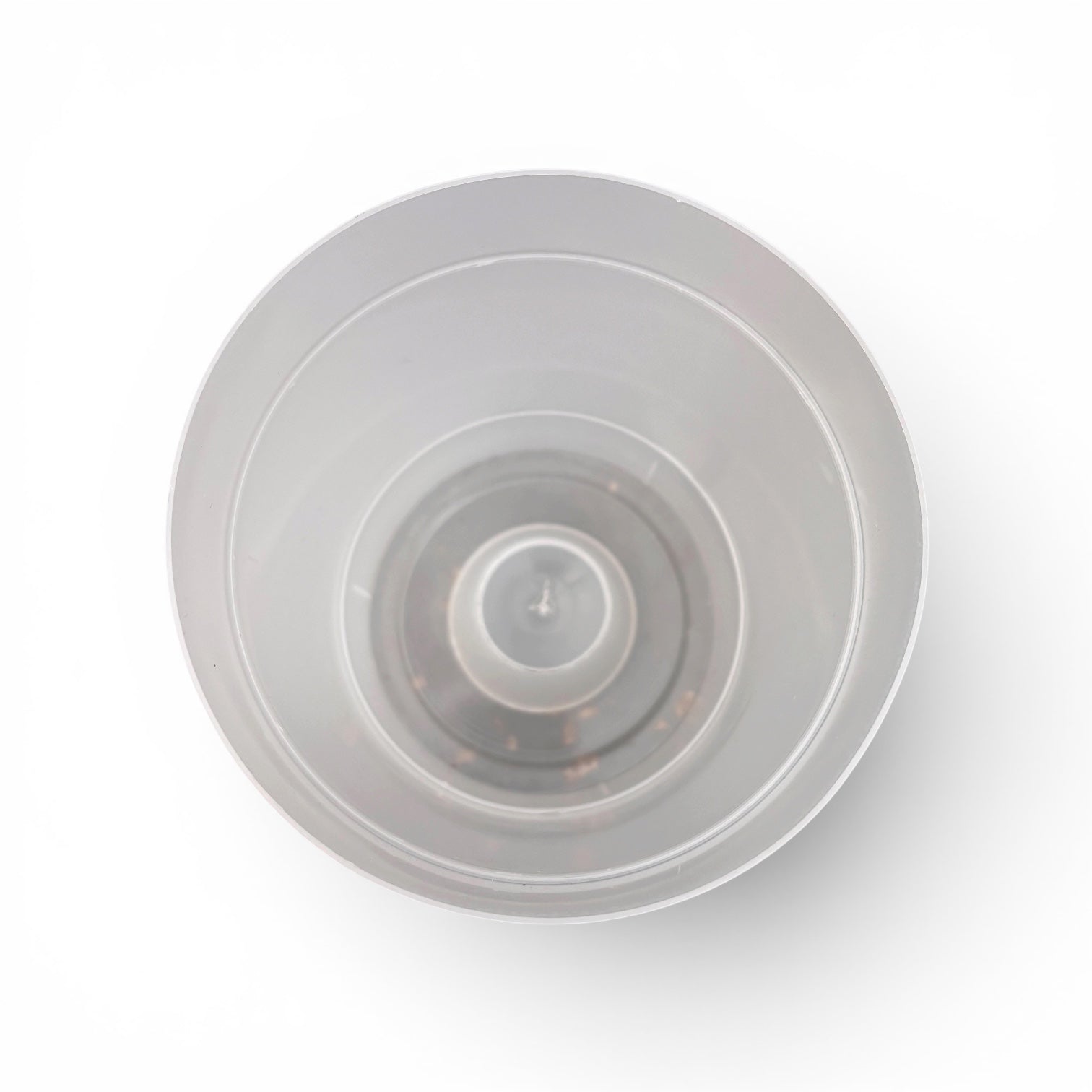 Ghivece tip masca semitrasparente din plastic - diverse culori