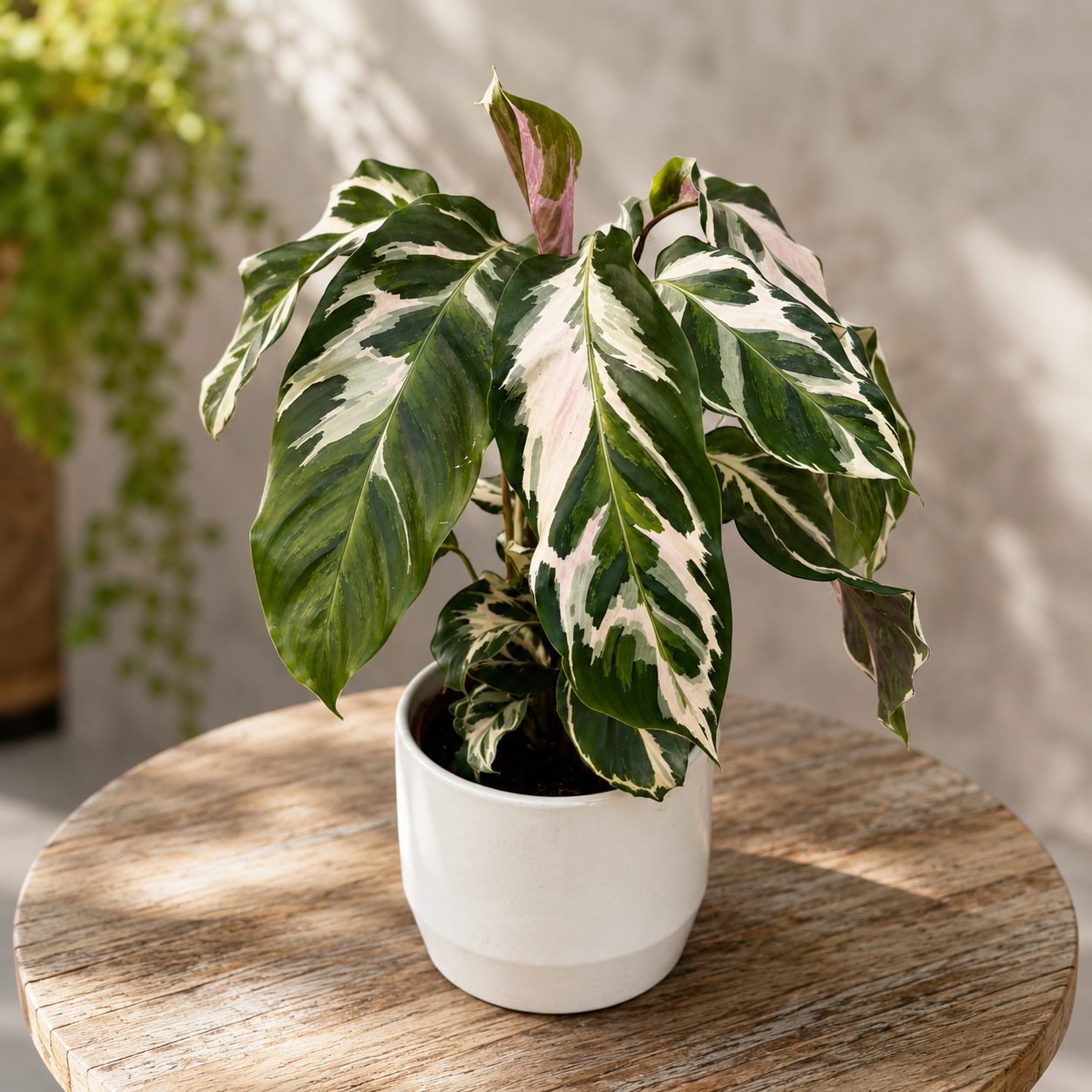 Calathea 'White Fusion'