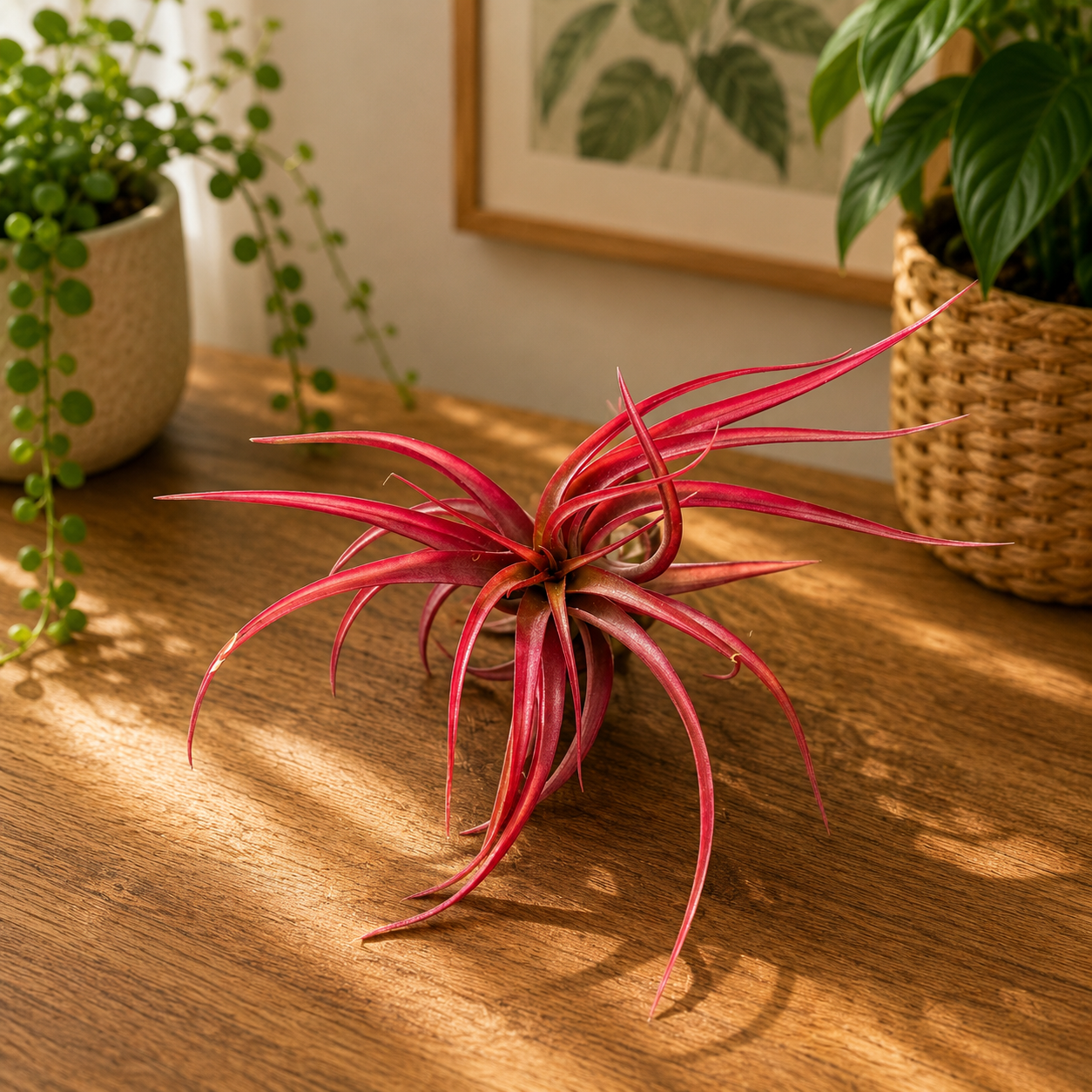 Въздушни растения Tillandsia Red Abdita