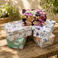 Decorative rectangular box – floral pattern