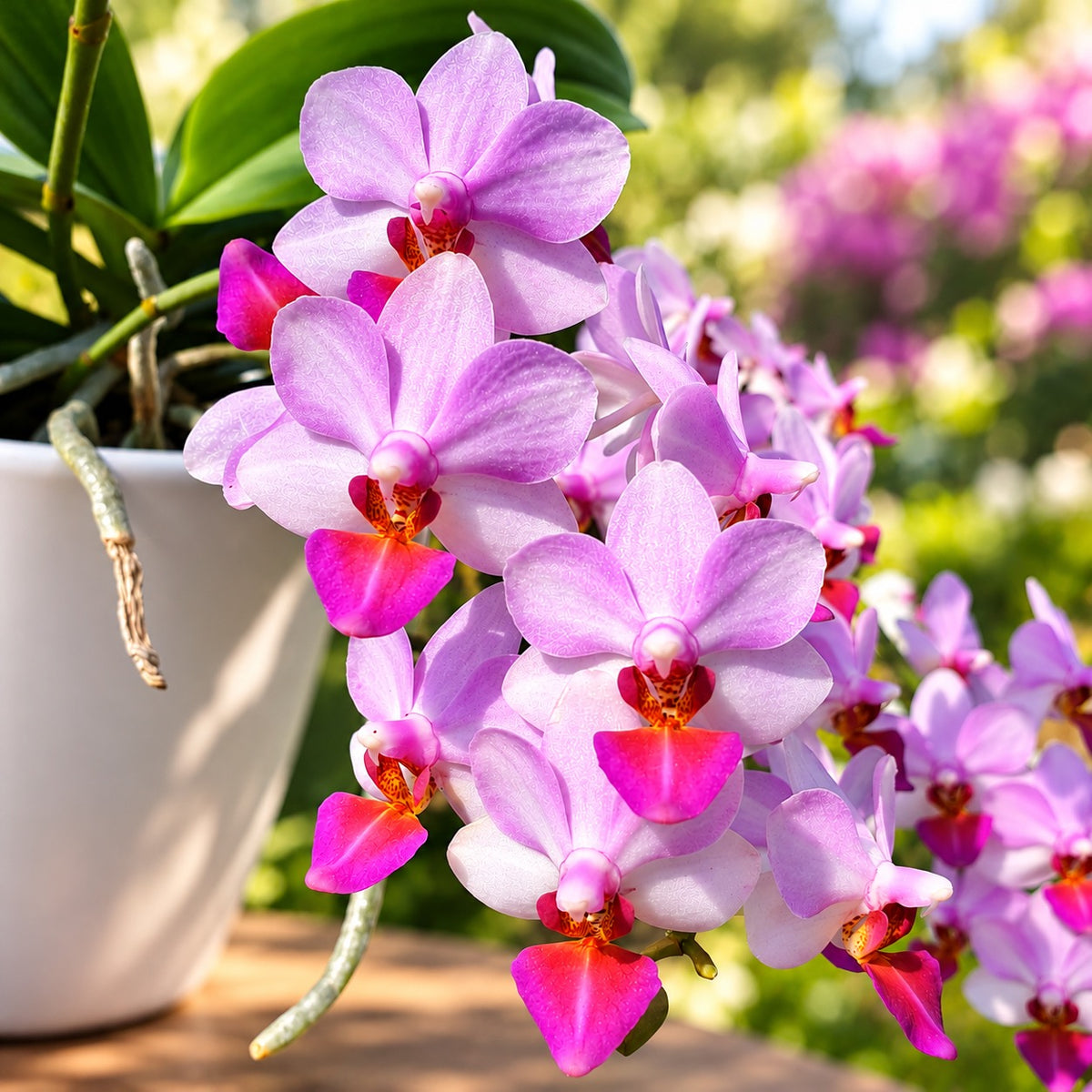 Phalaenopsis Liu's Cute Angel - fragrant flowers
