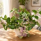 Tradescantia fluminensis 'Quadricolor' - viseča rastlina s tricolor listi