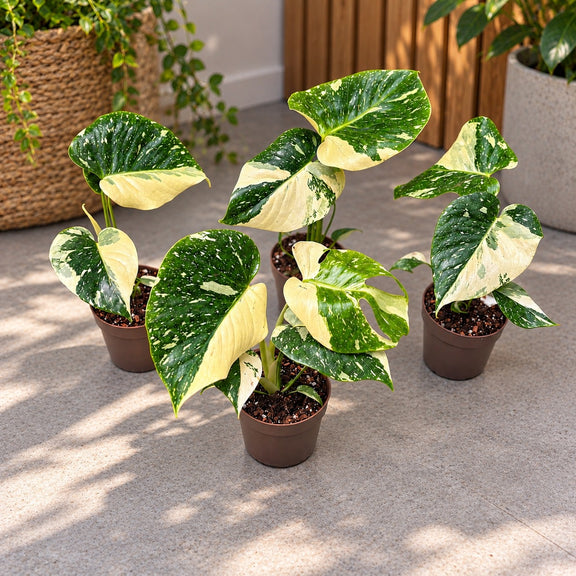 Monstera deliciosa 'Thai Constellation' mezza luna – Secret Garden ...