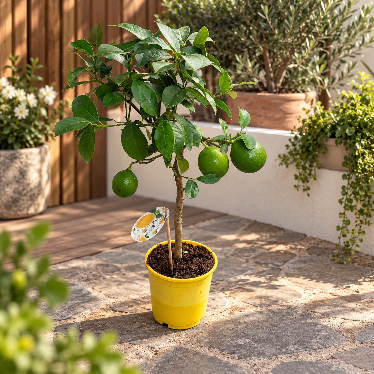 Lamai pe picior Citrus lemon 'Meyer' (Lisa) -  fructificari abundente, fructe suculente
