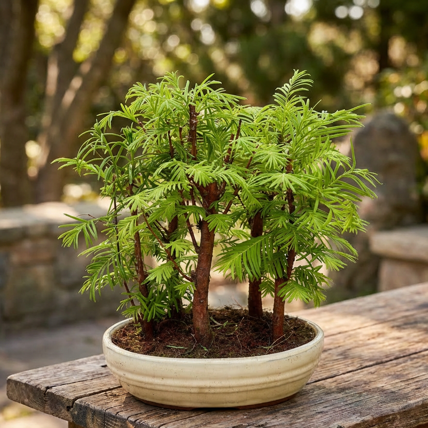 Bonsai Metasequoia les