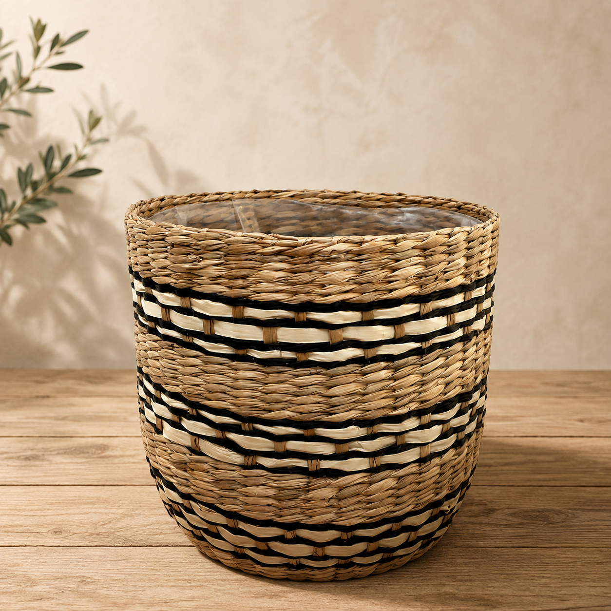 Nairobi Decorative Basket – Handwoven from Natural Fibers
