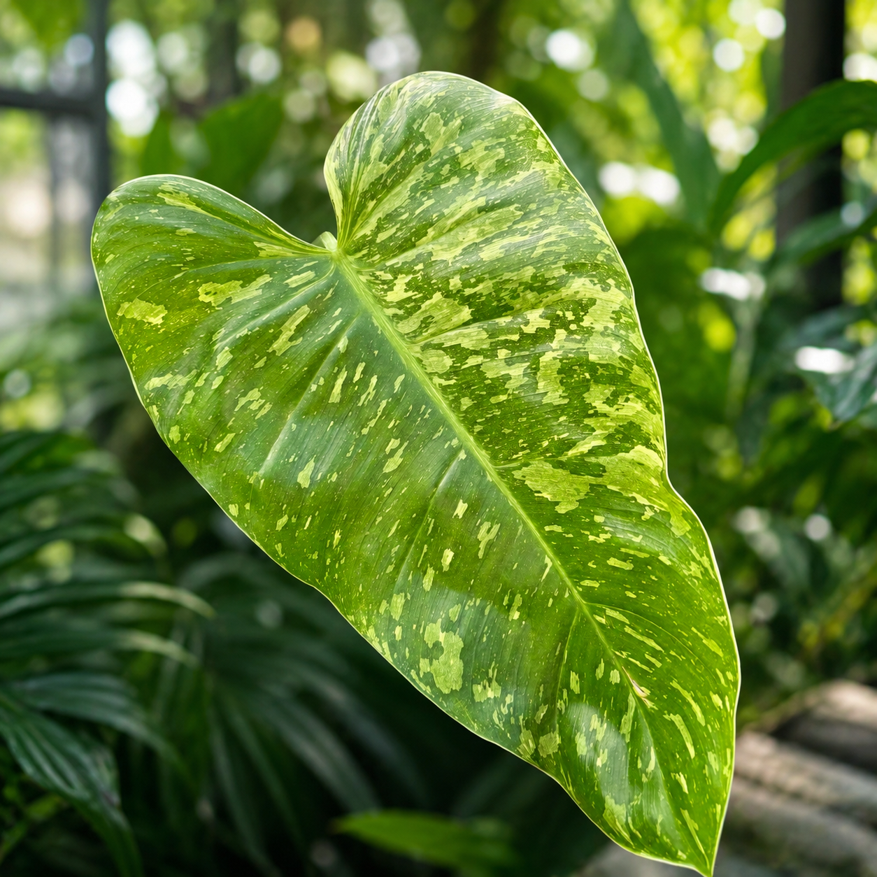 Philodendron Jose Buono 'Constellation' (Splash variegation) - unique piece
