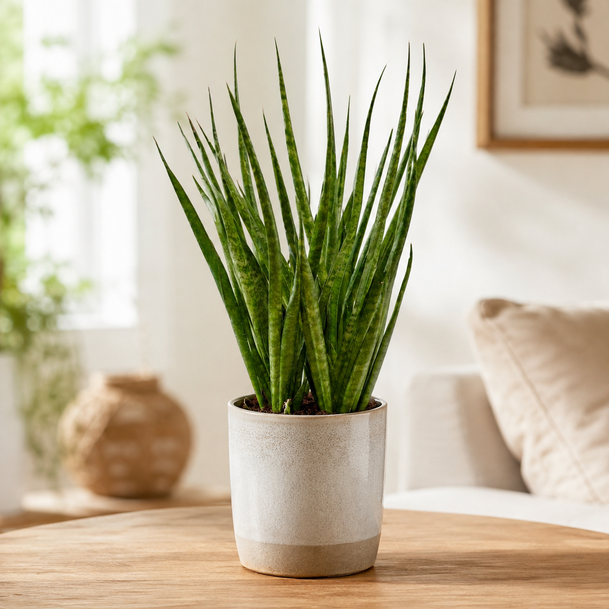 Sansevieria „Comet Kichaka“ – kompakte, skulptural wirkende Schlangenpflanze