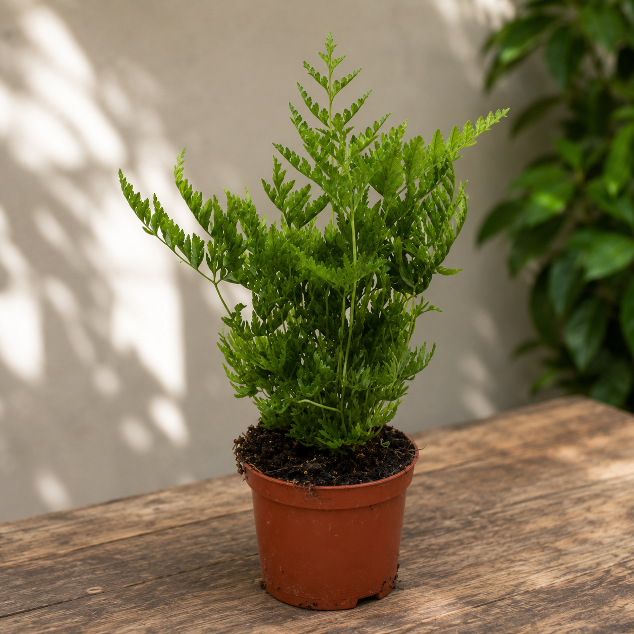 Pteris straminea (Silver Lace Fern / Silver Fern / Straw Fern)
