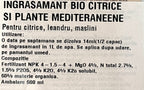 BIO hnojivo na citrusy 500ml (Citrusy, Oleander, Olivy)