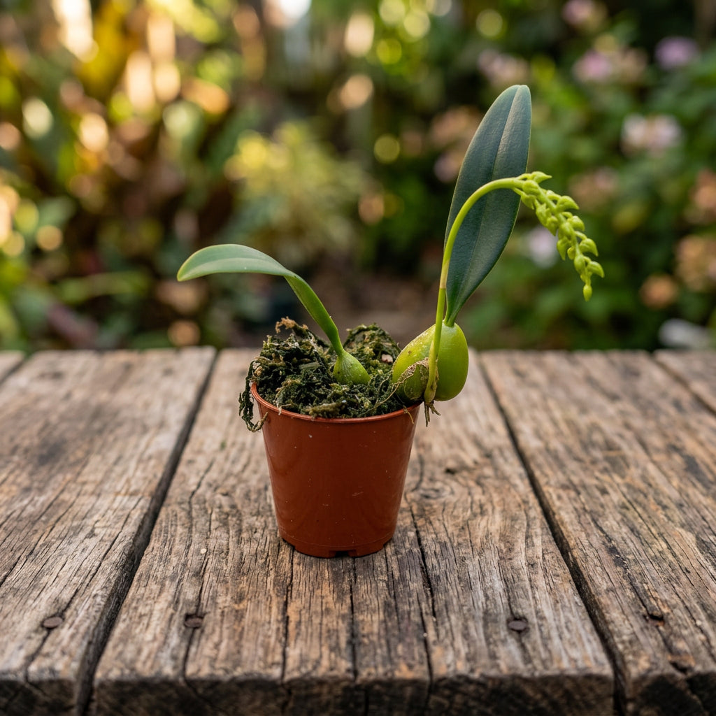 Bulbophyllum crassipes 'Yellow'