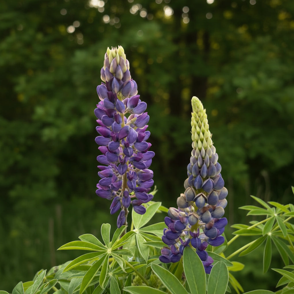 Flori de Lupinus 'Camelot Blue'