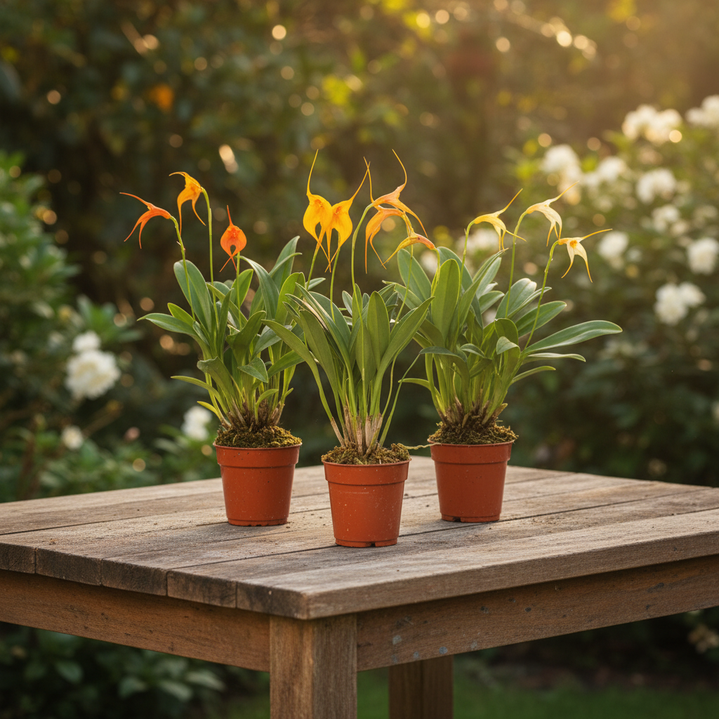 Masdevallia orange mix