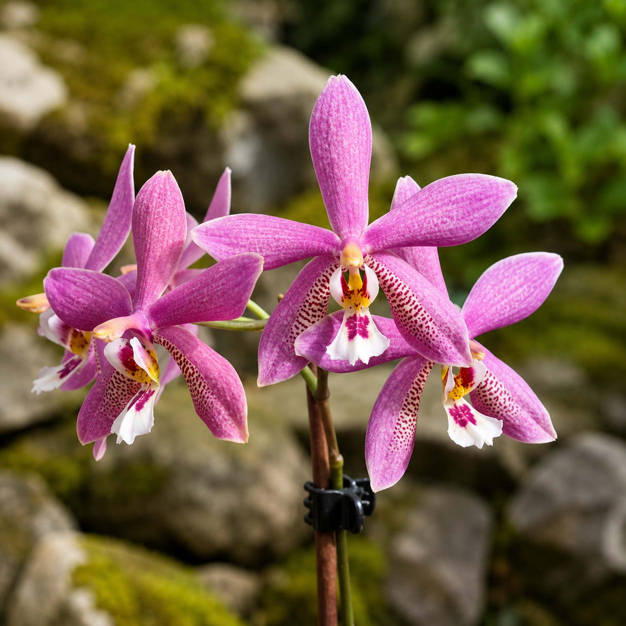 Phalaenopsis Bronze Maiden 'Rio' (schilleriana × mannii 'Black')