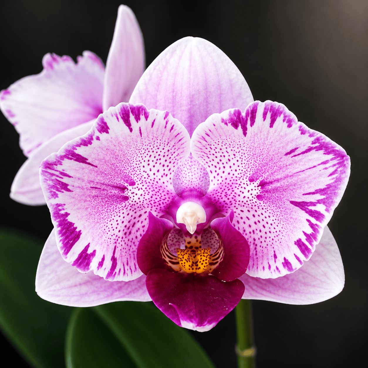 Phalaenopsis Miki Splash Butterfly (peloric)