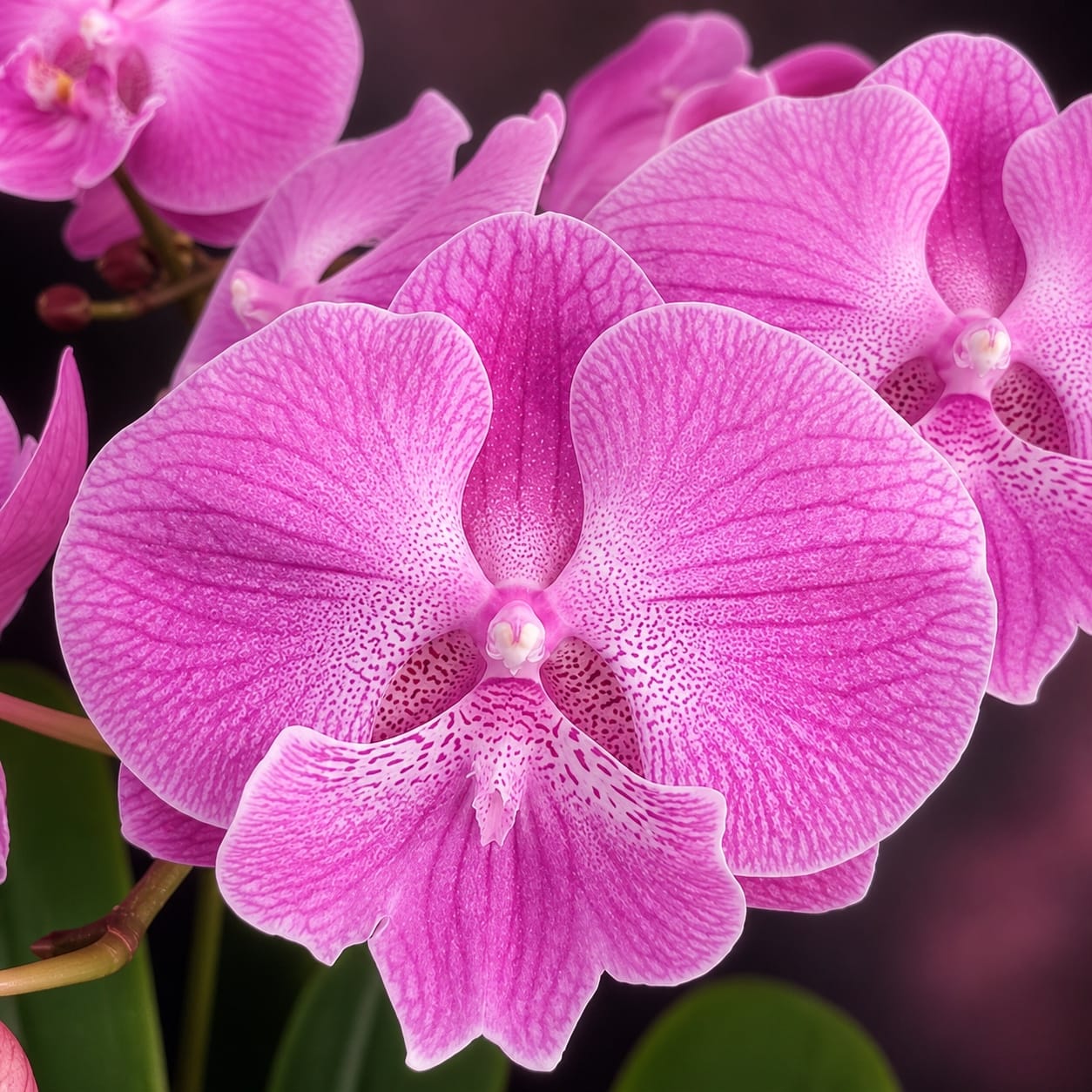 Phalaenopsis Miki Strawberry Freckle '118' - big lip