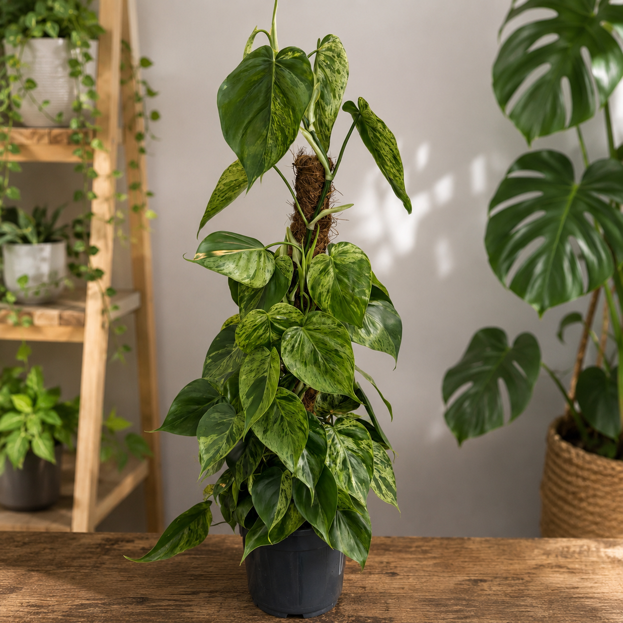 Philodendron hederaceum 'Variegata' XL