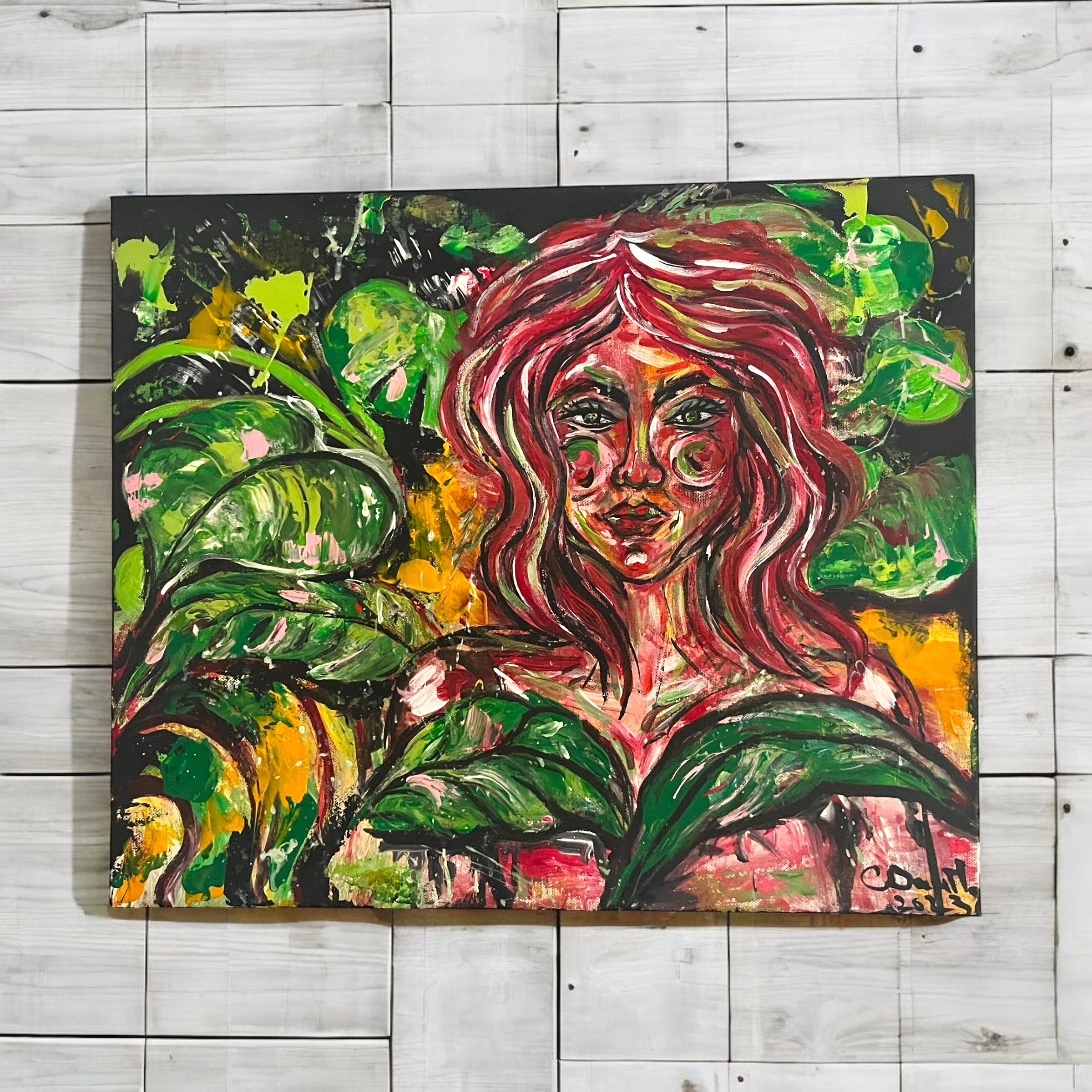 Tablou unic - "Muza padurii urbane"