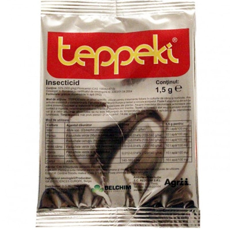 Teppeki - insecticid sistemic eficient (afide, musculita alba) – Secret ...