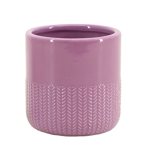Vas decorativ ceramic Morgan Purple D12